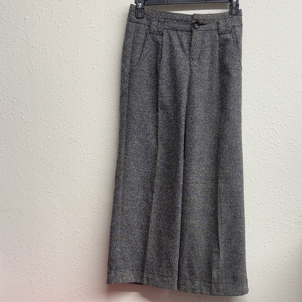 Free People Gray Wide Leg Pants